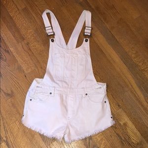 Off White We the Free, Free People Overall Shorts
